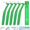 Oral White Cleaning Pro 5 Adet Arayüz Fırçası Yeşil 0.8 mm