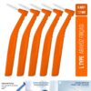 Oral White Cleaning Pro 5 Adet Arayüz Fırçası Turuncu 1.2 mm
