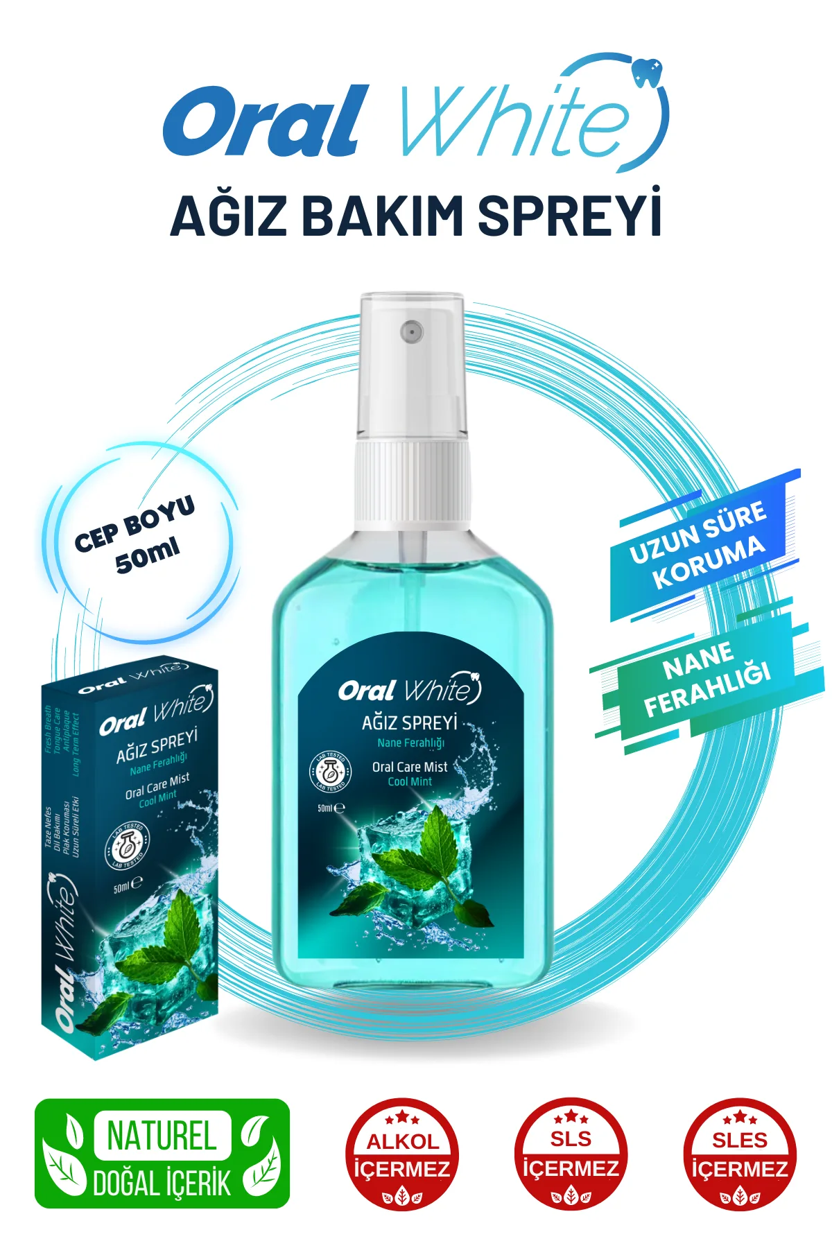 Oral White Cleaning Pro Ağız Kokusu Önleyici Sprey