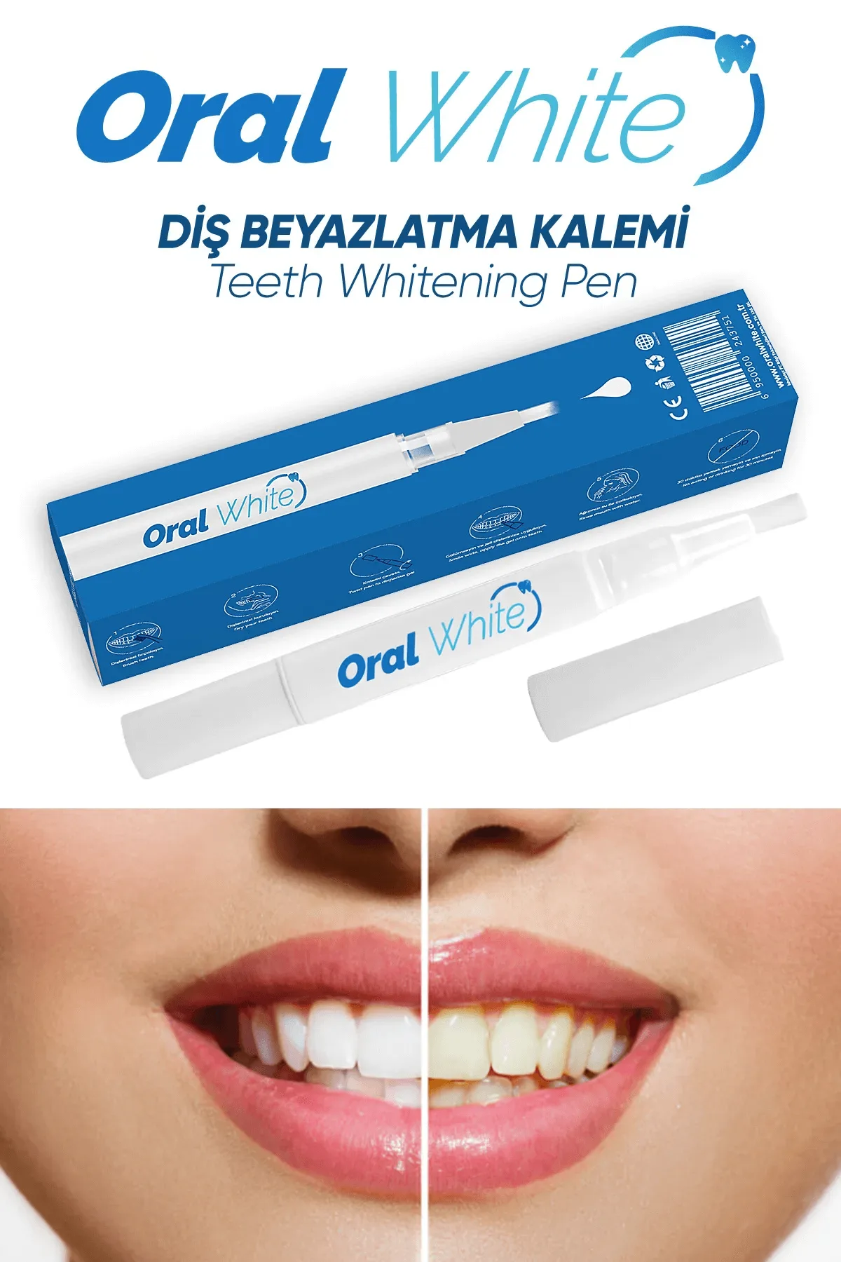 Oral White Cleaning Pro Diş Beyazlatıcı Kalem